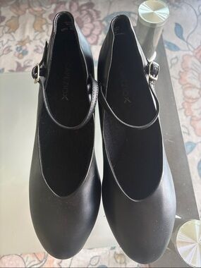 Capezio Black Mary Jane heels dance  shoes